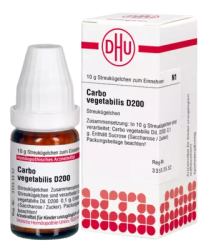 CARBO VEGETABILIS D 200 Globuli 10 g Globuli