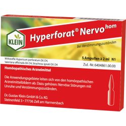 HYPERFORAT Nervohom Injektionslösung 5X2 ml Injektionslösung