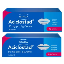Aciclostad Doppelpack 2X2 g Creme