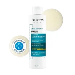 VICHY DERCOS ultra-sensitiv Shampoo trockene Kopfhaut  200 ml Shampoo