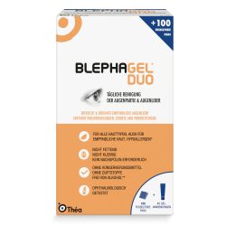 BLEPHAGEL DUO 30 g + Pads 1 Packung Kombipackung