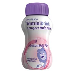 NutriniDrink Compact Multi Fibre Erdbeere 4X125 ml Flüssigkeit
