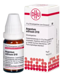 ARGENTUM NITRICUM D 10 Globuli 10 g Globuli