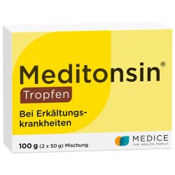 Meditonsin Tropfen 2x50 g bei ersten Anzeichen einer Erkältung 2X50 g Mischung