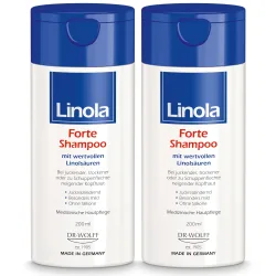 Linola Forte Shampoo Doppelpack 2X200 ml Shampoo