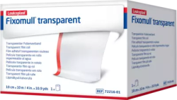 FIXOMULL transparent 10 cmx10 m 1 St Pflaster