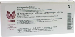 Bindegewebe Gl D30 Ampullen 10X1 ml Ampullen