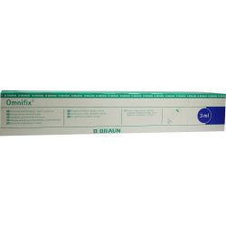 OMNIFIX Solo Spr.3 ml Luer Lock latexfrei 100X3 ml Spritzen
