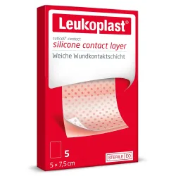 Leukoplast cuticell contact Steril 5cm x 7,5cm 5 St Verband