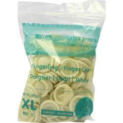 FINGERLING Latex Gr.5 extra large 100 St