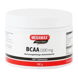 BCAA 1.200 mg Megamax Tabletten 100 St Tabletten