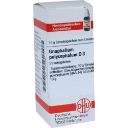 GNAPHALIUM POLYCEPHALUM D 3 Globuli 10 g Globuli