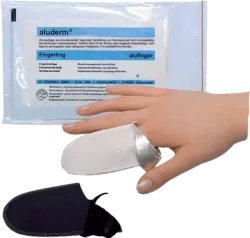 ALUDERM alufinger einzeln 1 St Verband