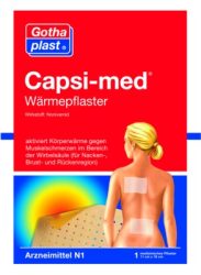 CAPSI MED Wärmepflaster 11x18 cm 1 St Pflaster