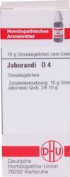 JABORANDI D 4 Globuli 10 g Globuli