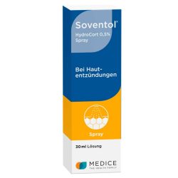 Soventol HydroCort 0,5% Spray bei Hautentzündungen 30 ml Spray