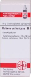 KALIUM SULFURICUM D 6 Globuli 10 g Globuli