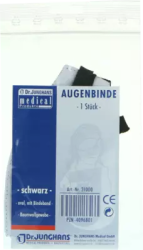 AUGENBINDE oval m.Bindeband schwarz 1 St Binden