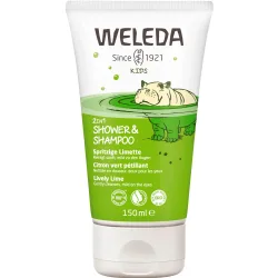 Weleda Kids 2in1 Shower & Shampoo Spritzige Limette 150 ml Duschgel