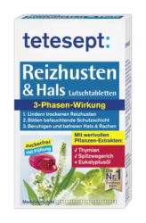 tetesept Reizhusten & Hals 20 St Lutschtabletten