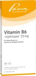 VITAMIN B6 Injektopas 25 mg Injektionslösung 10X2 ml Injektionslösung