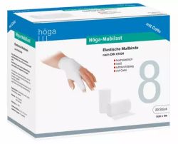 HÖGA MUBILAST Fixierbinde 8 cmx4 m m.Cellophan 1 St Binden