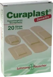 CURAPLAST Strips sensitiv sortiert 20 St Pflaster