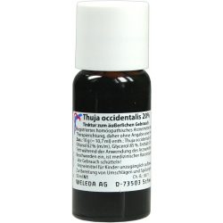 WELEDA THUJA OCCIDENTALIS 20% äußerlich Tinktur 50 ml Tinktur