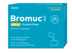 Bromuc akut 600mg Hustenlöser 20 St Pulver zur Herstellung einer Lösung zum Einnehmen