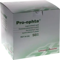 PRO-OPHTA Augenverband S groß 50 St Verband