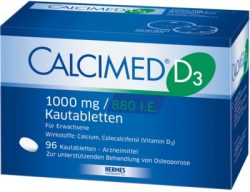 Calcimed D3 1000mg/880 I.E. 96 St Kautabletten