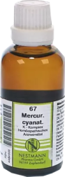 MERCURIUS CYANATUS K Komplex Nr.67 Dilution 50 ml Dilution