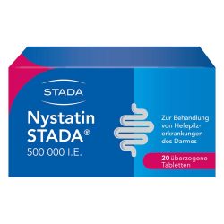 Nystatin STADA 500000 I.E. 20 St Überzogene Tabletten