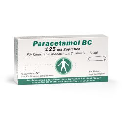 Paracetamol BC 125mg 10 St Suppositorien