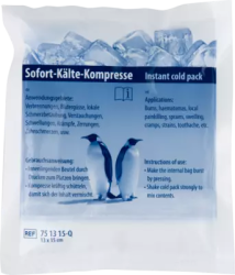 SOFORT KÄLTE Kompresse Quick 15x20 cm 1 St Kompressen