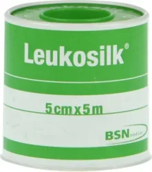 LEUKOSILK 5 cmx5 m 1 St Pflaster