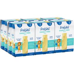Frebini Energy Fibre Trinknahrung Vanille 6X4X200 ml Flüssigkeit