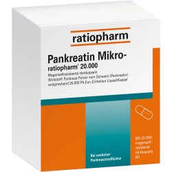 Pankreatin Mikro-ratiopharm 20.000 200 St Kapseln