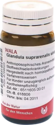 Glandula suprarenalis sinistra cum Cupro Globuli 20 g Globuli