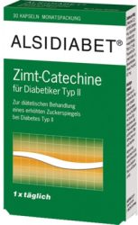 ALSIDIABET Zimt Catechine f.Diab.Typ II Kapseln 30 St Kapseln