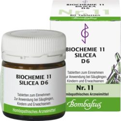 BIOCHEMIE 11 Silicea D 6 Tabletten 80 St Tabletten