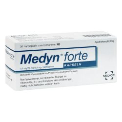 Medyn forte 30 bei Erschöpfung durch Vitamin-Mangel 30 St Hartkapseln
