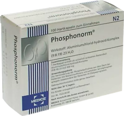 PHOSPHONORM Hartkapseln 1X100 St Hartkapseln