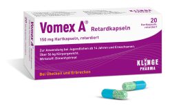 Vomex A  - Bei Übelkeit und Erbrechen 20 St Retard-Kapseln