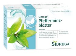 SIDROGA Pfefferminzblätter 20X1.5 g Tee