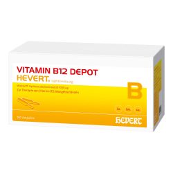 VITAMIN B12 DEPOT HEVERT 100X2 ml Ampullen