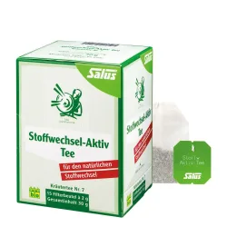 Salus Stoffwechsel-Aktiv Tee 15 St Filterbeutel