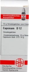 CAPSICUM D 12 Globuli 10 g Globuli