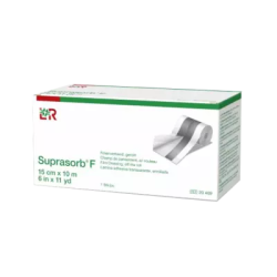 SUPRASORB F Folien Wundverb.15 cmx10 m unste.Rolle 1 St Verband