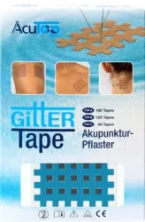GITTER Tape AcuTop Akupunkturpflaster 5x6 cm blau 40 St Pflaster